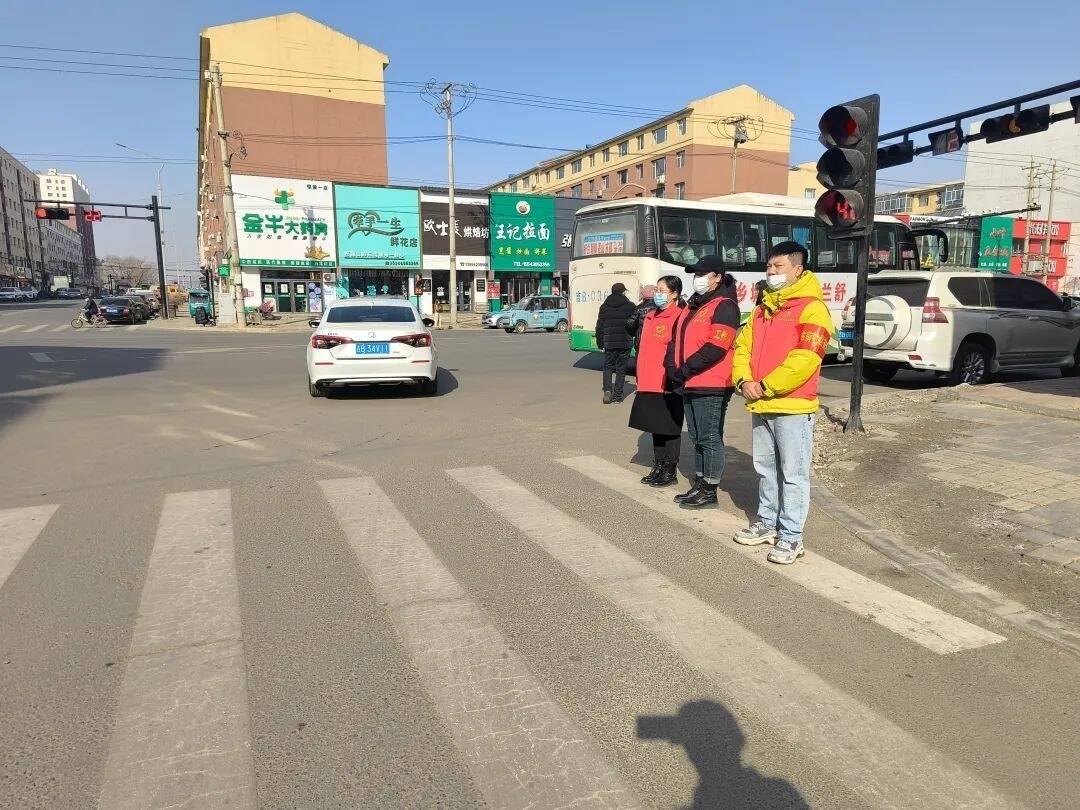 创城进行时丨舒兰市南城街道开展“文明交通我践行”活动