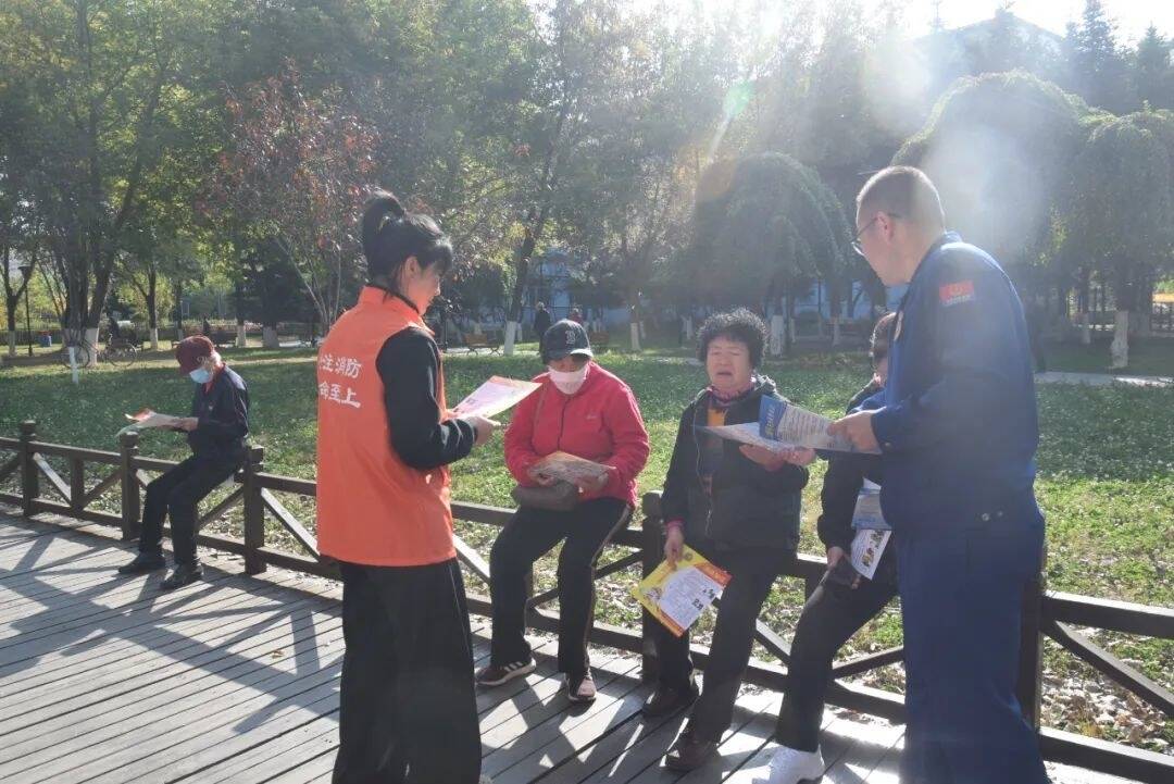 筑牢安全防线丨舒兰市消防救援大队：规范电动车管理 消防知识进家门