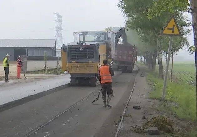 项目建设进行时丨嘉临公路舒兰市至自井屯水毁重建工程火热施工中