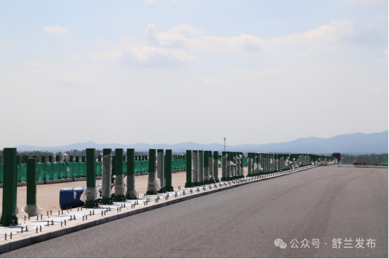 项目建设进行时丨舒兰市白旗松花江大桥通车在即