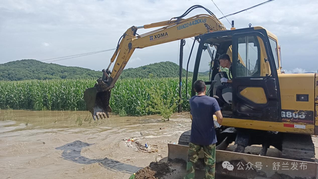 舒兰市环城街道：整合力量齐防汛 加紧抢修保畅通