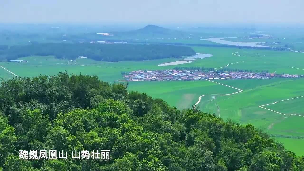 航拍舒兰丨稻乡溪河 云端巡礼