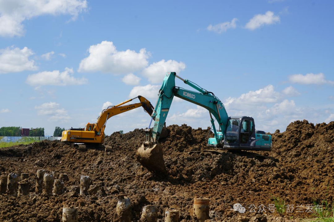 舒兰市人参及中草药健康产业园建设抢工期、保进度