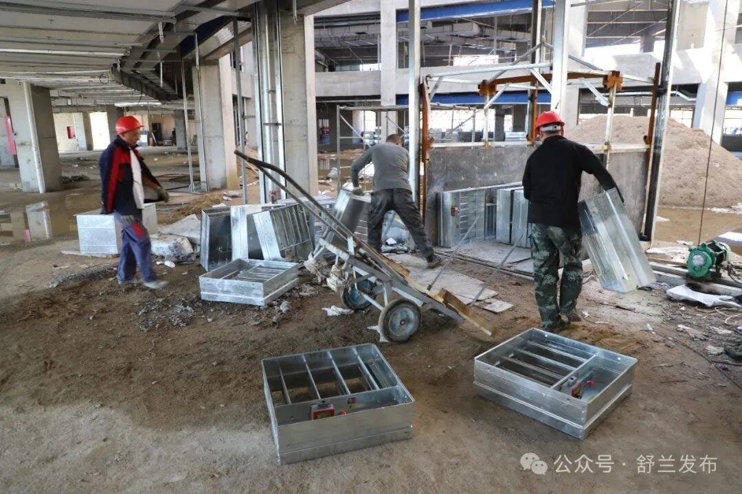 舒兰市白鹅产业园项目建设如火如荼