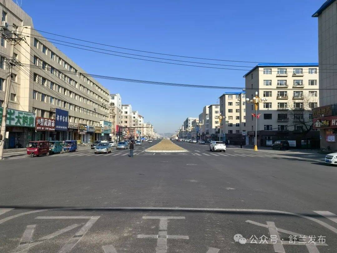舒兰大街改造工程竣工通车