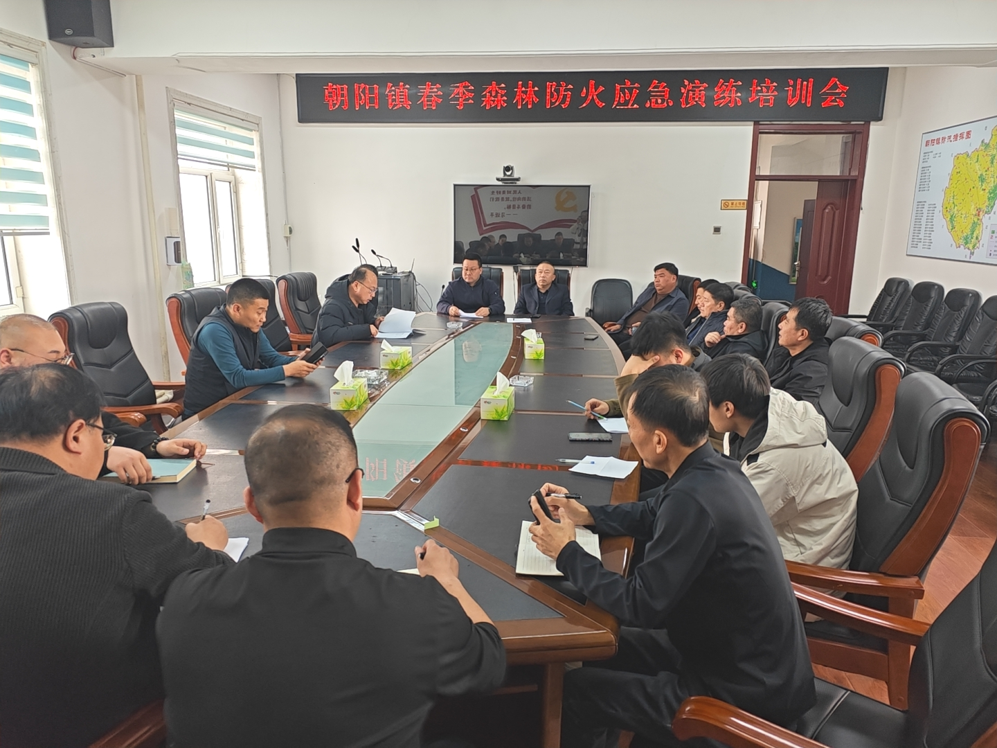 舒兰市朝阳镇筑牢森林防火安全防线