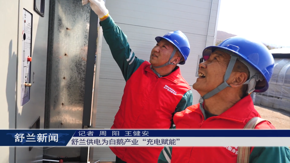 舒兰供电为白鹅产业“充电赋能”