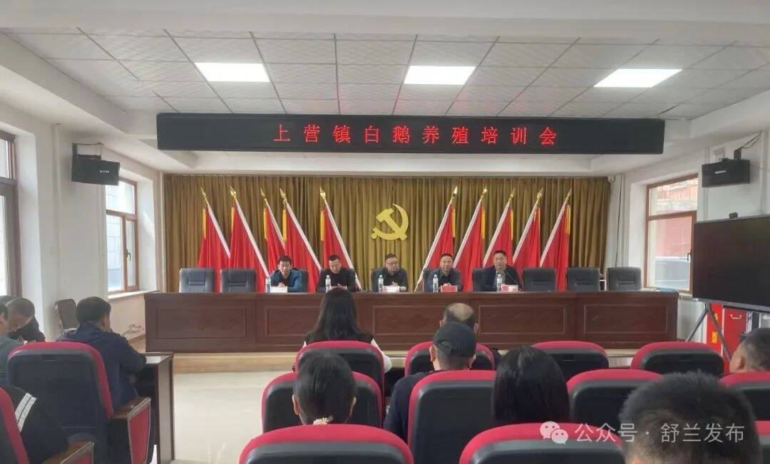 舒兰上营：“管家式”服务助力白鹅产业发展