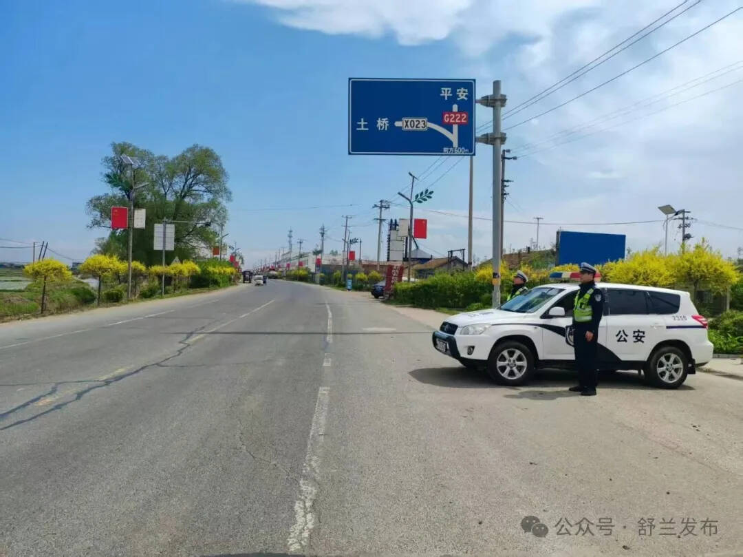 舒兰交警：农忙不停 安全先行