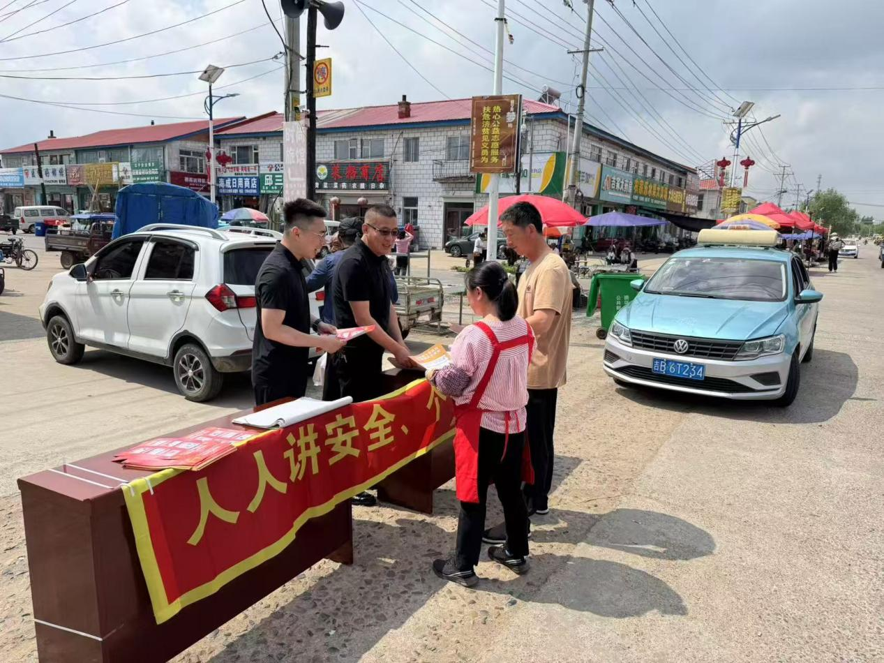 舒兰市朝阳镇：应急宣传为居民安全“加码”