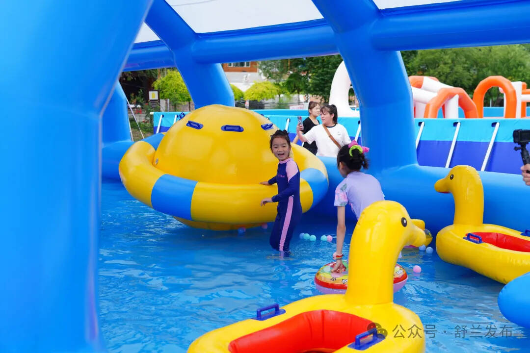 舒兰南阳水上乐园打造避暑休闲新地标