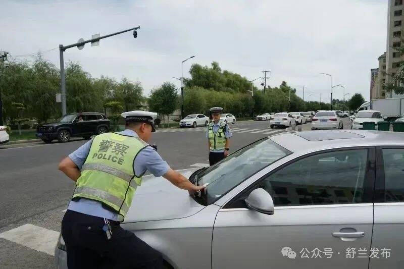 培树新风尚 文明月月行丨文明交通 舒兰交警出实招