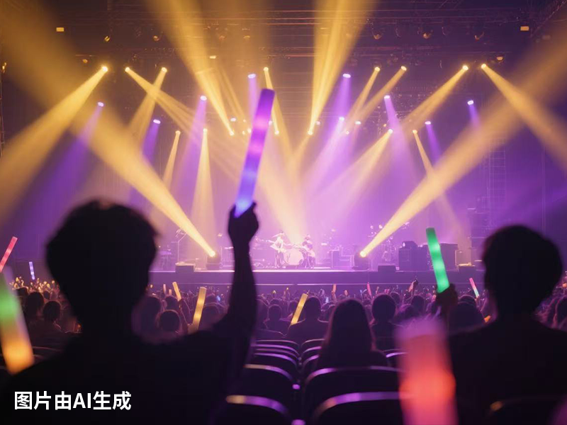 你为什么喜欢看演唱会？
