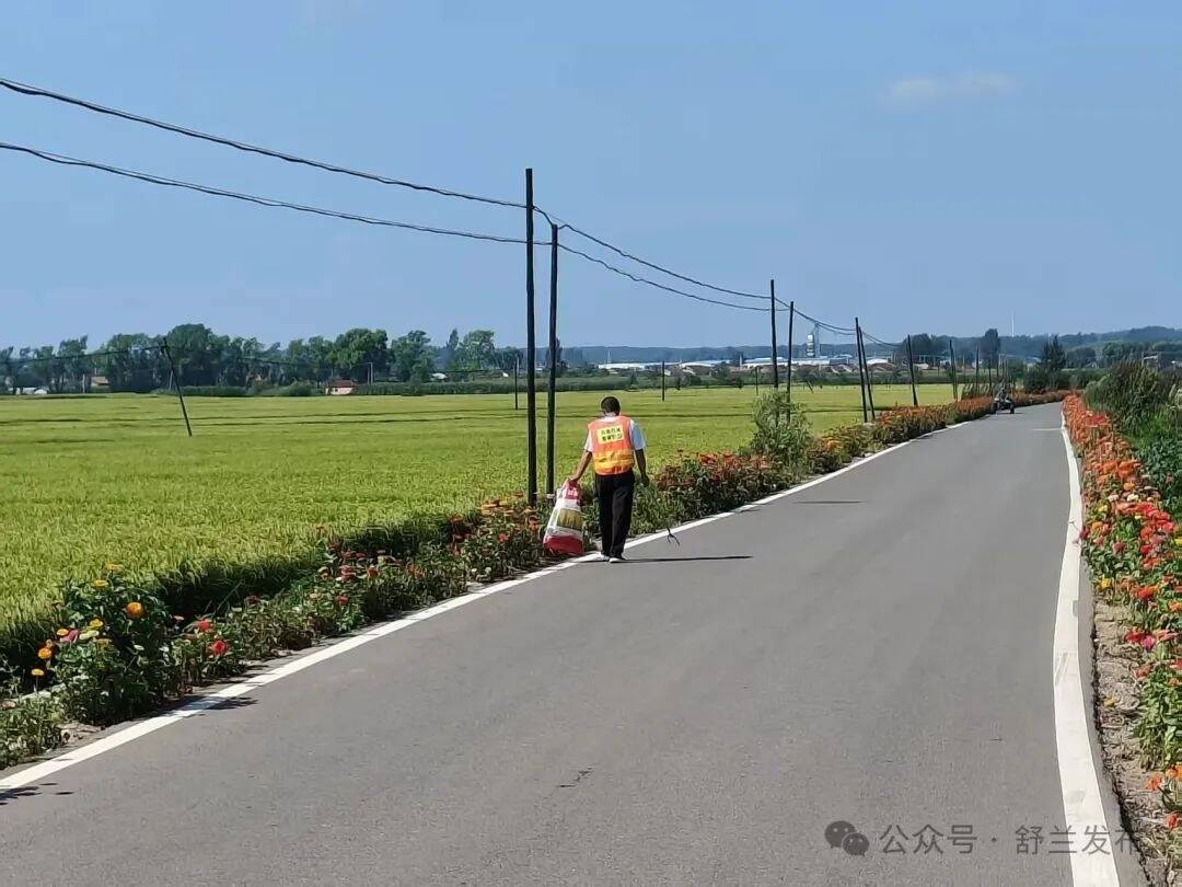 舒兰七里：打造绿美花香路 铺筑振兴新坦途