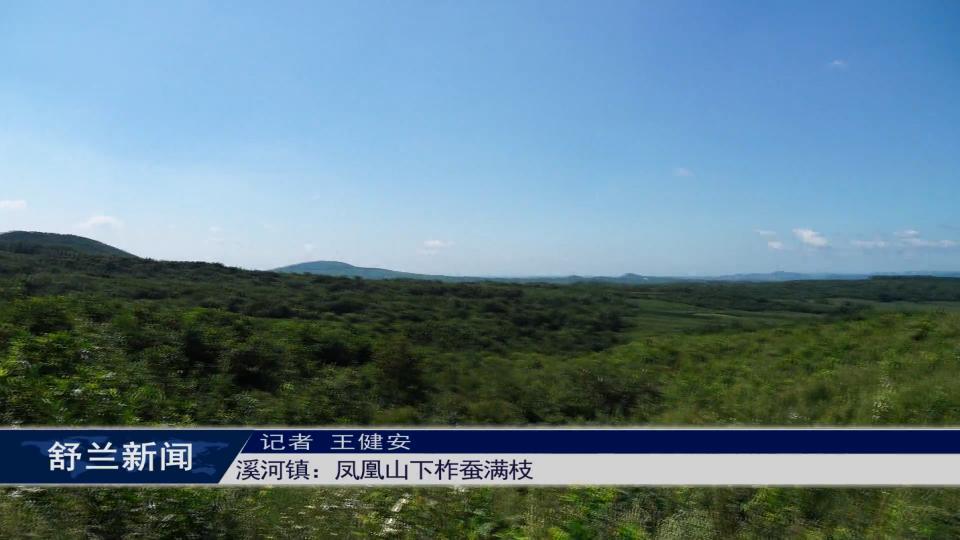 新舒兰·新乡村丨溪河镇：凤凰山下柞蚕满枝