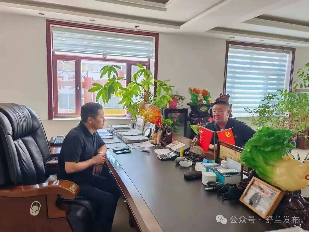 舒兰：入企听心声 法治促发展