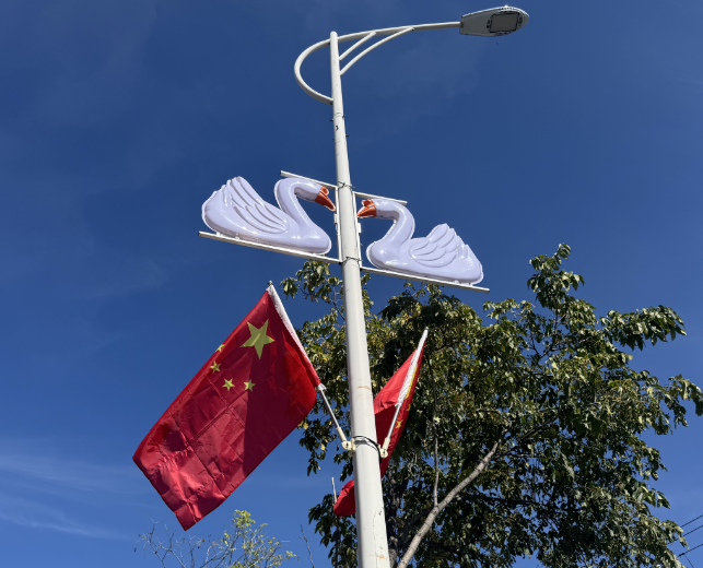 舒兰市法特镇：多彩装扮迎国庆