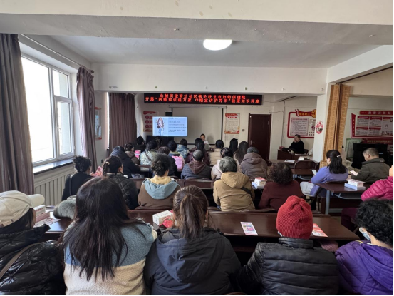 舒兰市育才社区开展&ldquo;两癌&rdquo;防治健康讲座