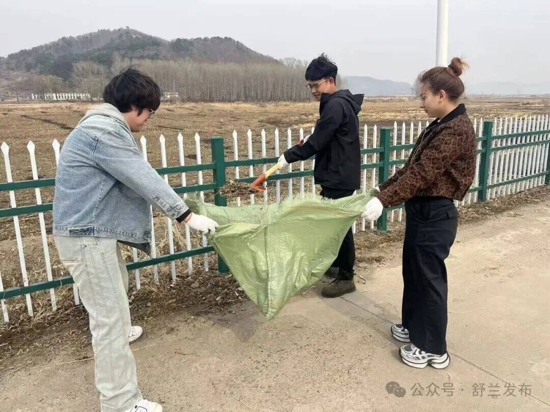 清垃圾护生态 舒兰市金马镇这样干