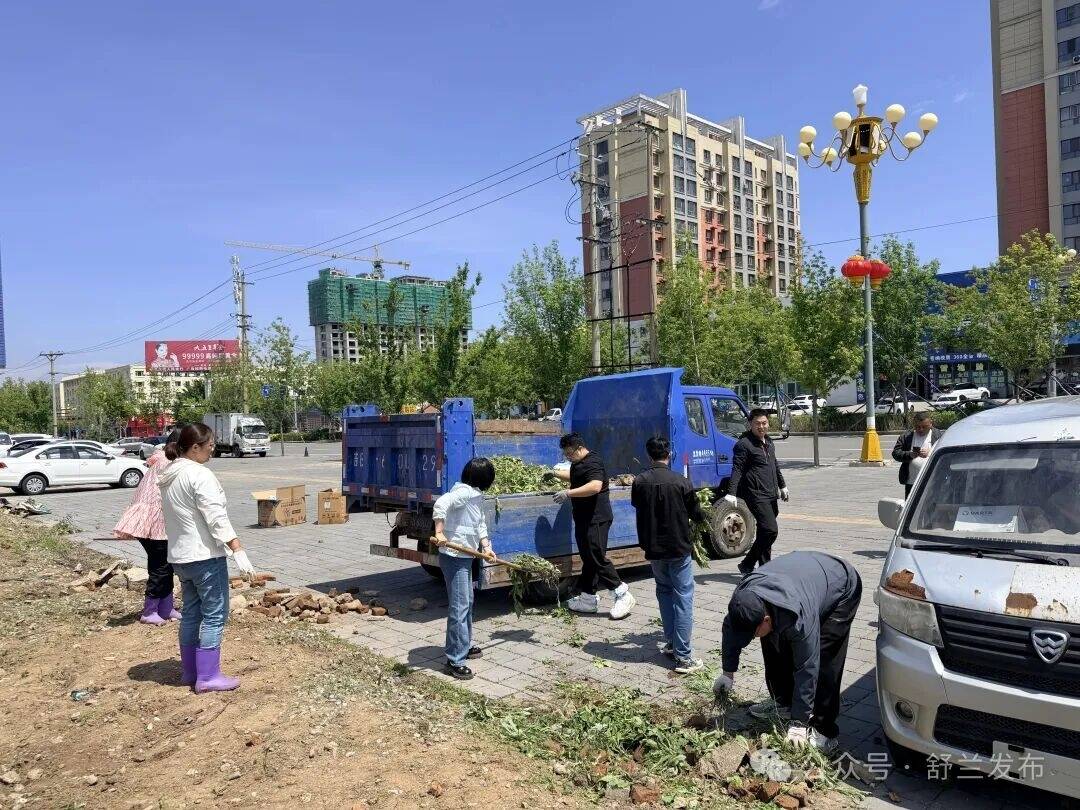 培树新风尚 文明月月行 | 舒兰市南城街道：荒地&ldquo;换装&rdquo;披新绿
