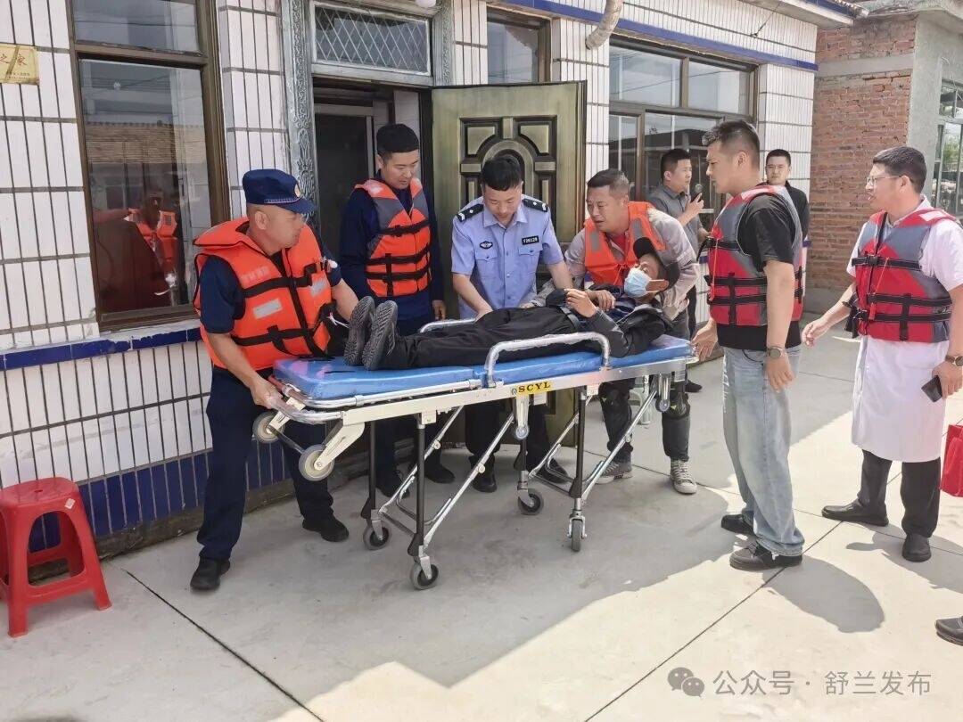 以练备战筑防线  舒兰市平安镇开展防汛应急演练
