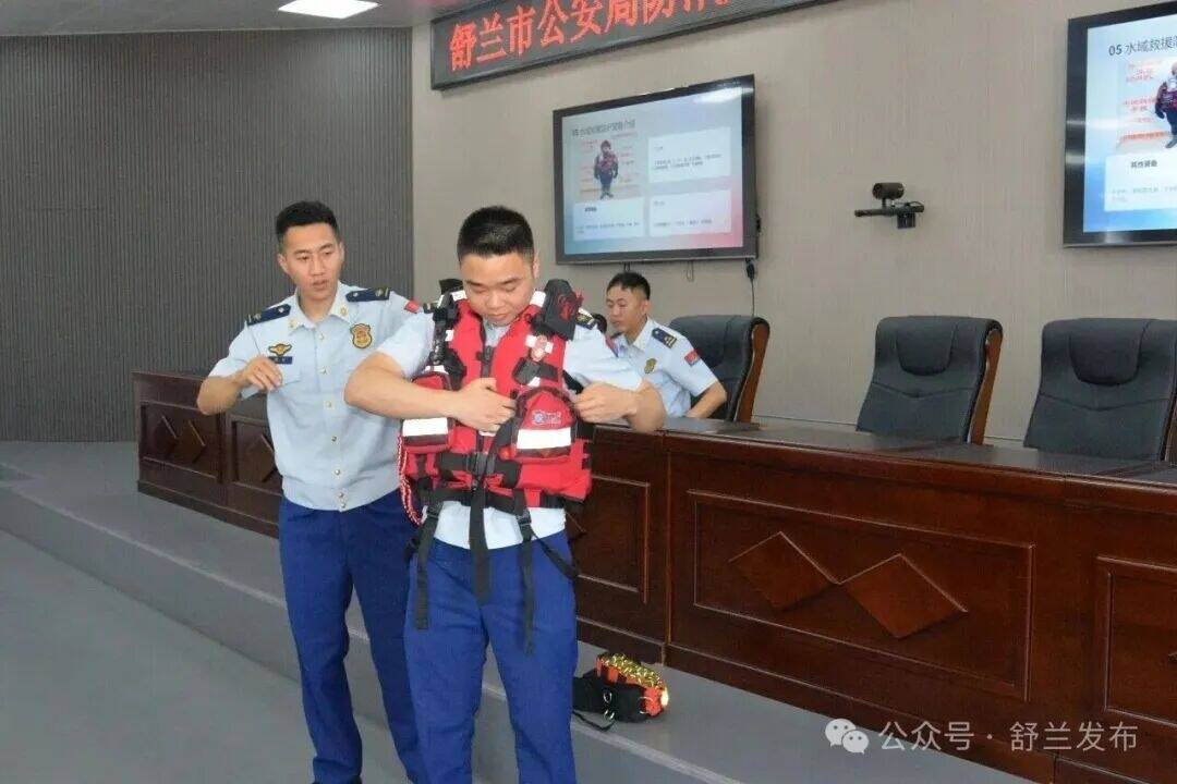 舒兰公安提升防汛应急救援能力