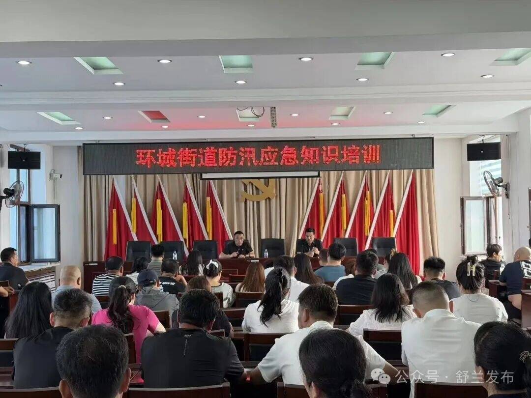 舒兰市环城街道：多措并举筑牢防汛安全堤