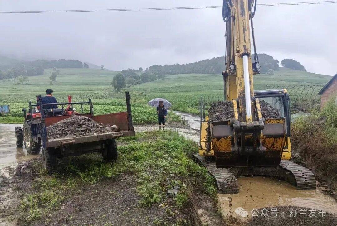 舒兰市上营镇抓实防汛工作 筑牢安全防线