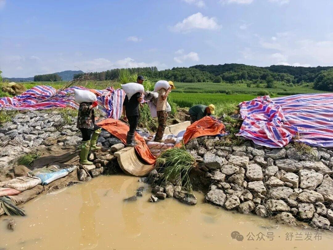筑牢防汛堤！舒兰市七里乡迅速抢修除隐患