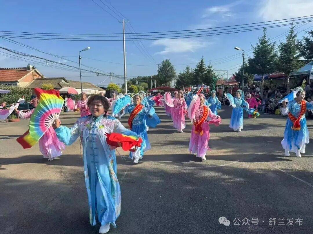 舒兰白旗：民俗秧歌闹乡村 文化惠民暖人心