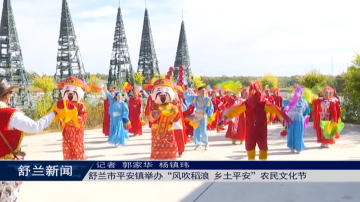 文明舒兰 | 舒兰市平安镇举办&ldquo;风吹稻浪 乡土平安&rdquo;农民文化节