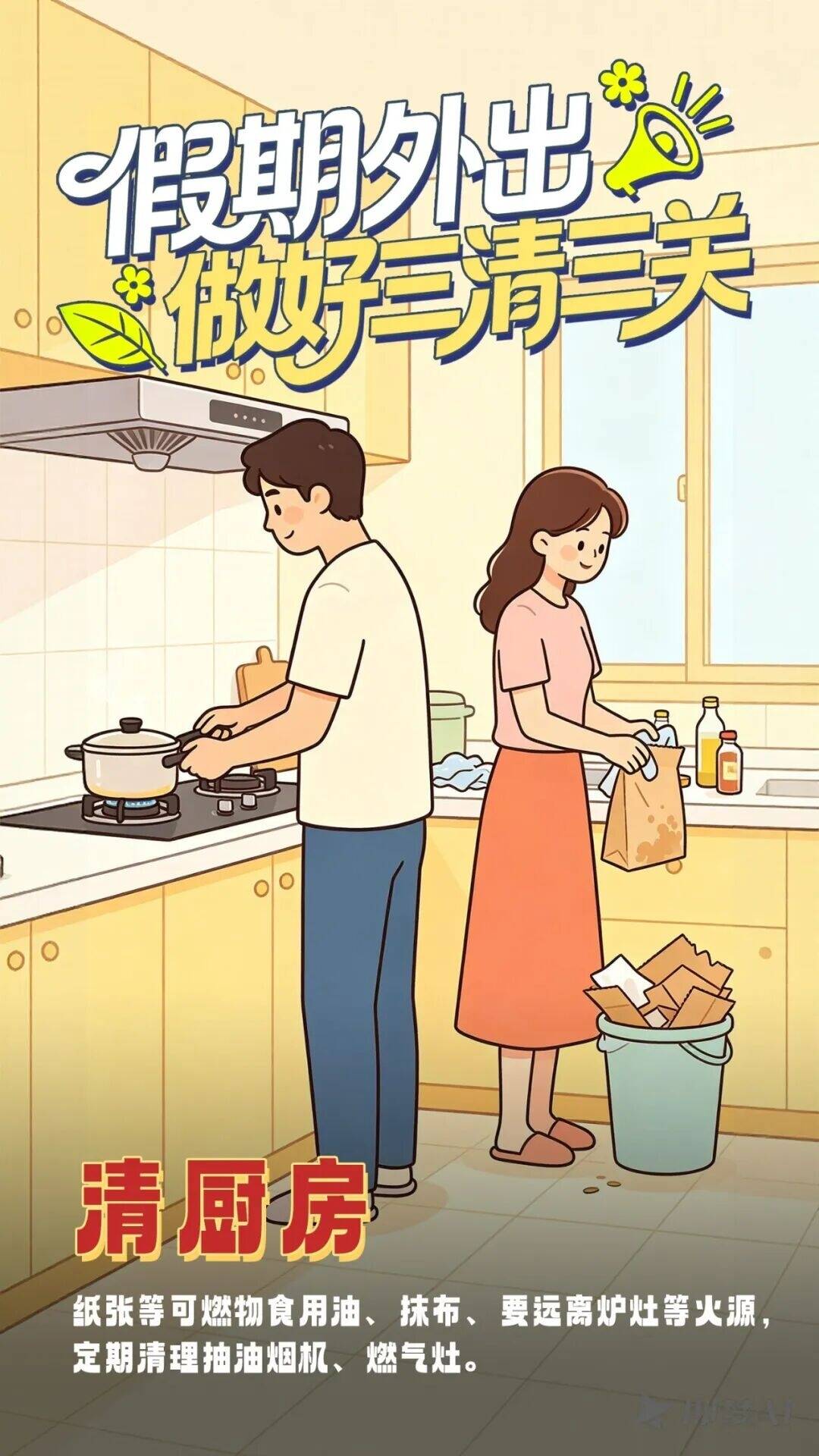 假期外出做好&ldquo;三清三关&rdquo;
