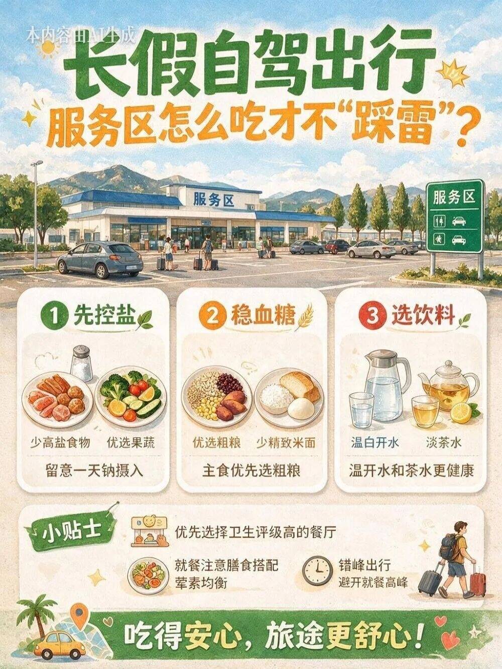 服务区到了，吃什么？